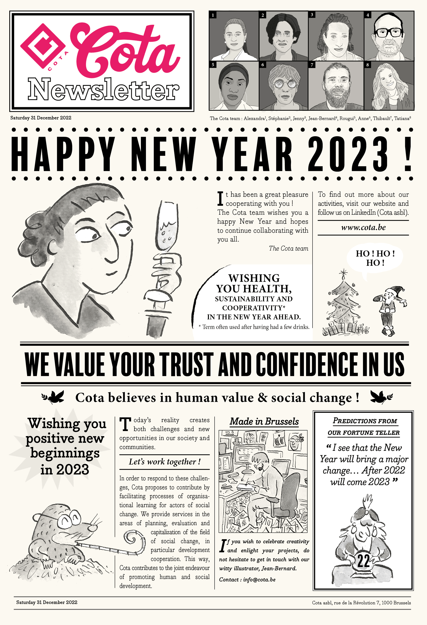 Happy New Year 2023 cota